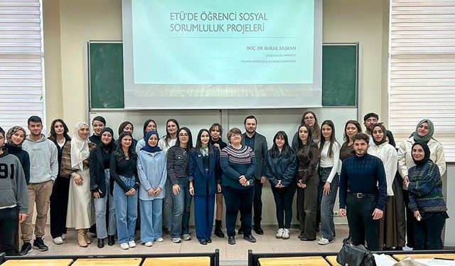 ETÜ'de üçüncü sosyal sorumluluk okulu tamamlandı