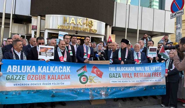 HAK-İŞ Genel Sekreter Yardımcısı Zengin, Gazze için SUMUD misyonuna katılıyor