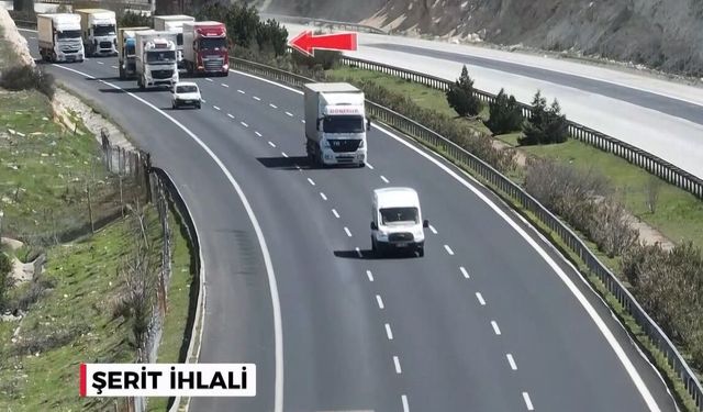 Jandarmadan dron destekli trafik denetimi: 4 bin 234 araca ceza