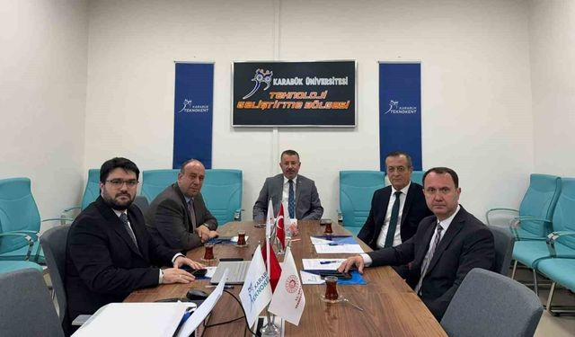 Karabük Teknokent'te mart ayı yönetim kurulu toplantısı yapıldı