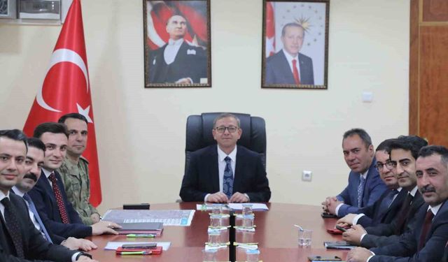 Kars'ta sığınaklar masaya yatırıldı: Koordinasyon toplantısı gerçekleştirildi