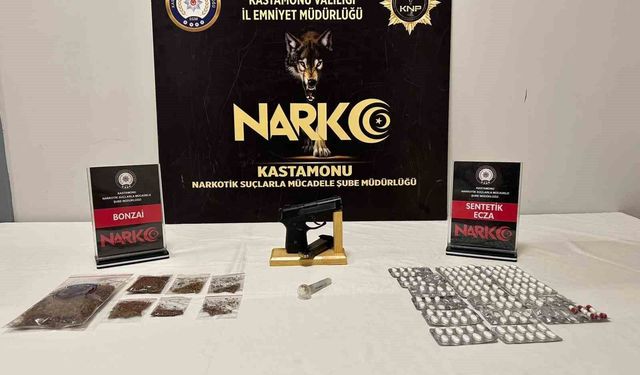 Kastamonu'da uyuşturucu operasyonda 6 şüpheli gözaltına alındı