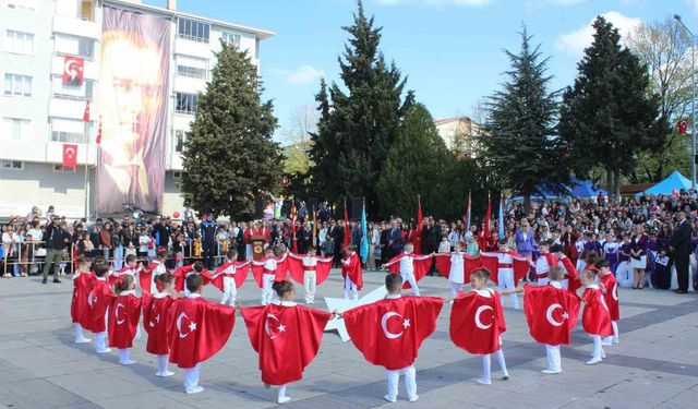 Kırklareli'nde 23 Nisan coşkuyla kutlandı