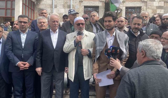 Konya'da İsrail'in aldığı idam kararına tepki