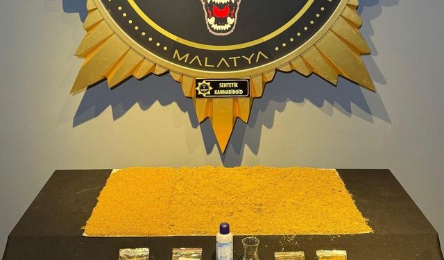 Malatya'da torbacı operasyonu: 1 gözaltı