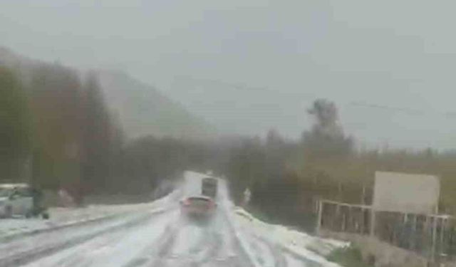 Mardin'de 1 günde 4 mevsim yaşandı