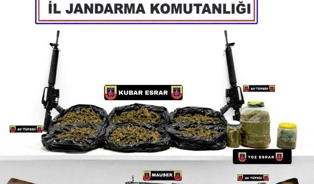 Mazıdağı'nda uyuşturucu operasyonu: 35 kilo esrar ele geçirildi