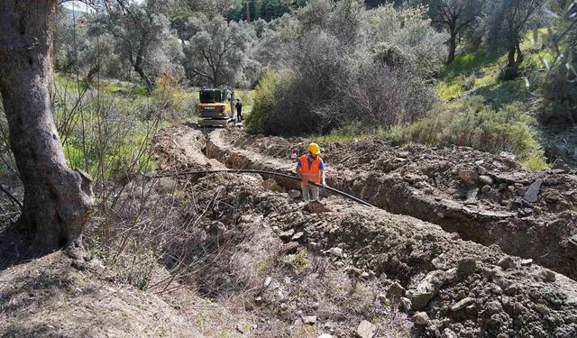 MUSKİ, Seydikemer Sarıyer Mahallesi'ne kesintisiz su hizmeti sağlıyor