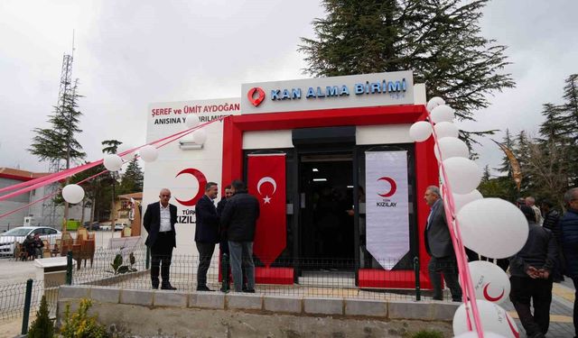 Niğde'ye yeni kan alma birimi kazandırıldı
