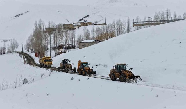 Nisanda karla mücadele çalışması