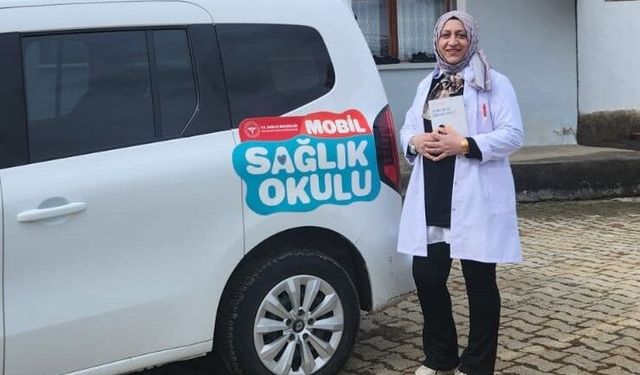 Oltu'da köylere mobil araçla sağlık desteği