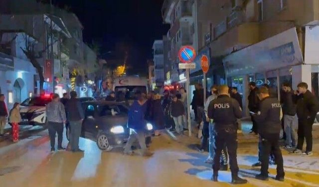 Otomobil ile motosiklet çarpıştı: 1 yaralı