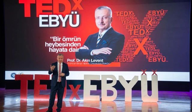 Rektör Levent: 'Hayata iyi bakarsanız hayat da size iyi bakar'