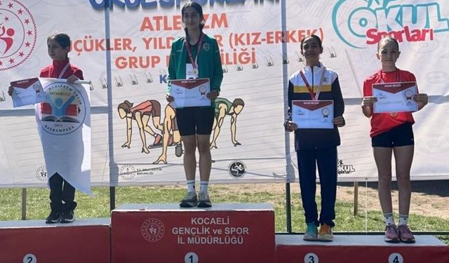 Sakaryalı atletler Bursa ve Kocaeli'den derecelerle döndü