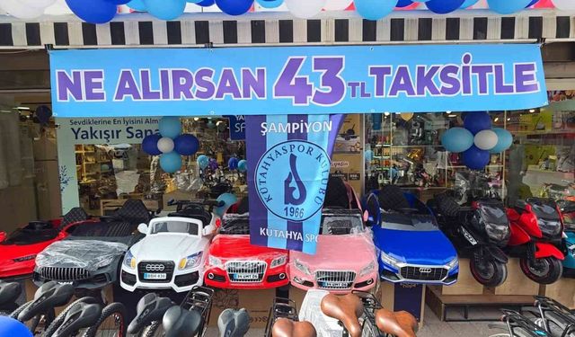 Şampiyonluk aşkına 43 taksit