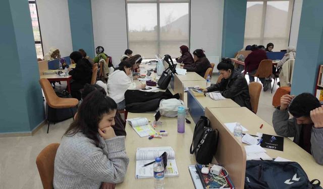 Sason'da yeni kütüphaneye yoğun ilgi