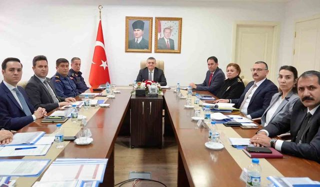 Sinop'ta huzur ve güven için kritik zirve