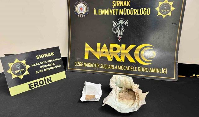 Şırnak'ta uyuşturucu satıcılarına geçit yok