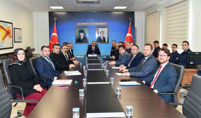 Tekirdağ'da 'Plajlarda Yaz Tedbirleri' toplantısı gerçekleştirildi