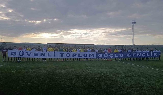 Tekirdağ'da polis ve Roman vatandaşlar sahada buluştu