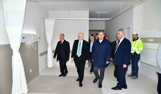 Trabzon Şehir Hastanesi inşaatında sona doğru