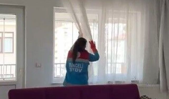 Tunceli'de 680 haneye temizlik hizmeti