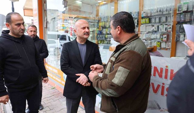 Vali Varol'dan esnafa ziyaret
