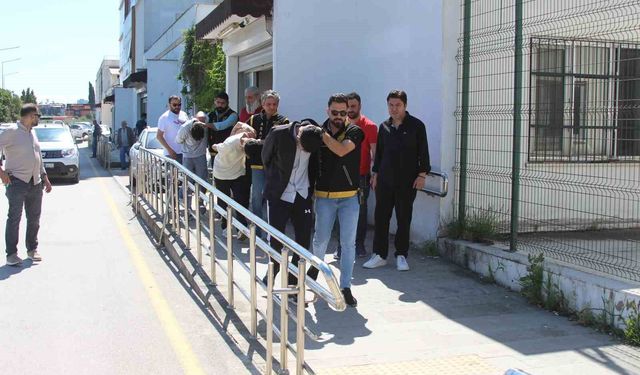 500 saatlik kamera incelemesiyle yakalandılar, emniyette sustular