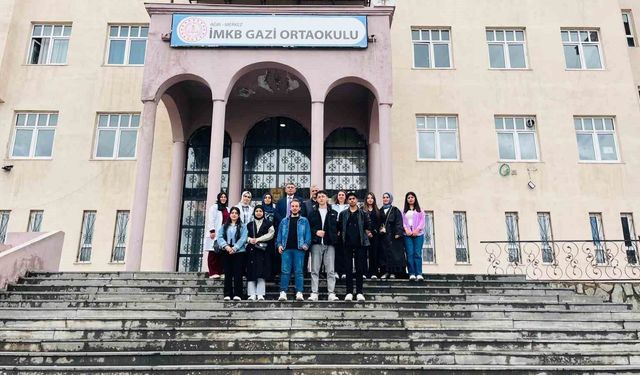 Ağrı'da gastronomi kulübünden öğretmenlere moral desteği