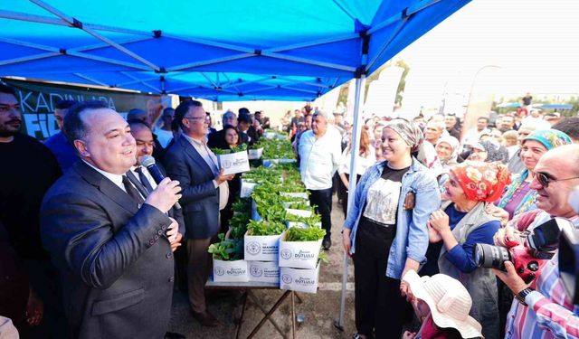 Alaşehir'de 10 bin üreticiye 300 bin yerli fide desteği