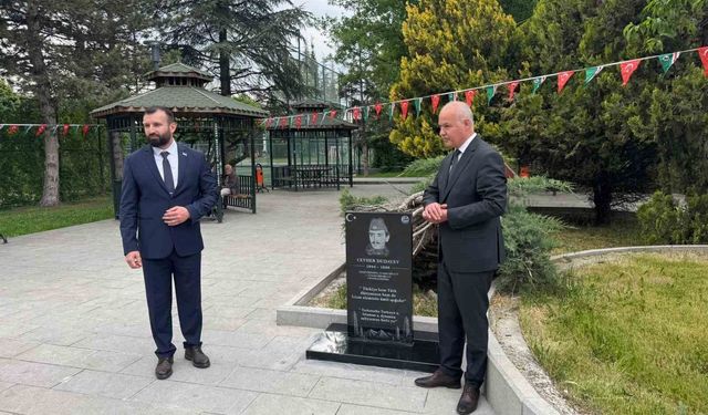Ankara'da 'Şehit Cahar Dudayev Anıtı' törenle açıldı