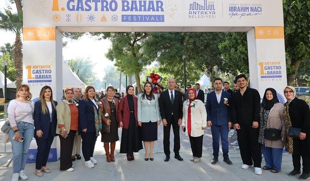 Antakya gastro bahar festivalinin açılışı gerçekleştirildi