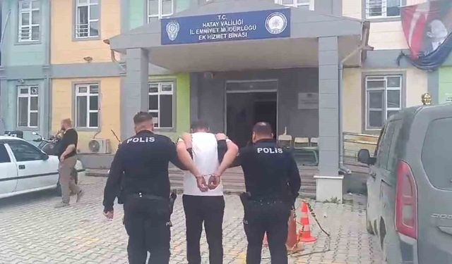 Antakya'da 10 yıl hapis cezası bulunan şahıs yakalandı