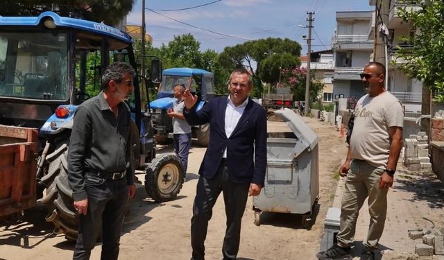 Ayvalık'ta yol müjdesi