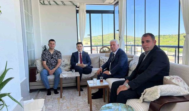 Başkan Karamehmetoğlu şehit aileleriyle buluştu