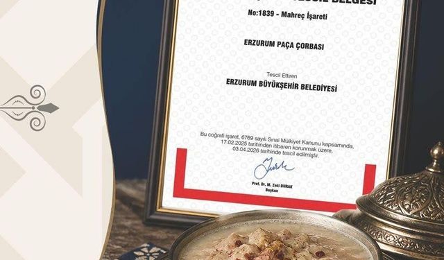 Başkan Sekmen; 'Erzurum Paça Çorbası tescilllendi'
