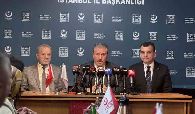 BBP Genel Başkanı Destici: 'En çok üzerinde durduğum konulardan birisi bu sahipsiz saldırgan sokak köpekleri'