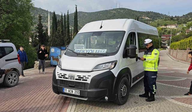 Bilecik'te okul servis araçları denetlendi