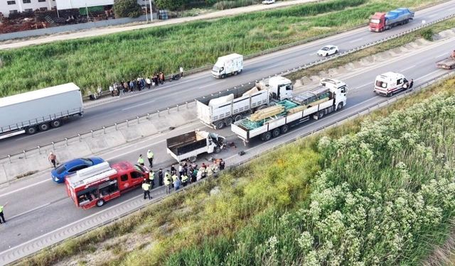 Bursa'da feci kaza: 1 ölü