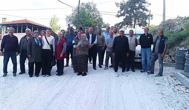 Çaybaşı'nda tamamlanan yol çalışmaları vatandaşı memnun etti