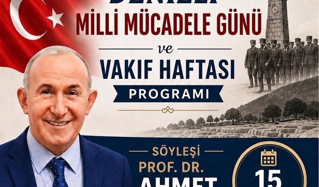 Denizli'de milli mücadele ruhu ve vakıf geleneği bir arada kutlanıyor