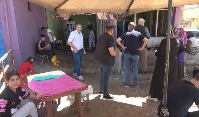 Diyarbakır'da bayramın ilk gününde kurbanlık mesaisi başladı
