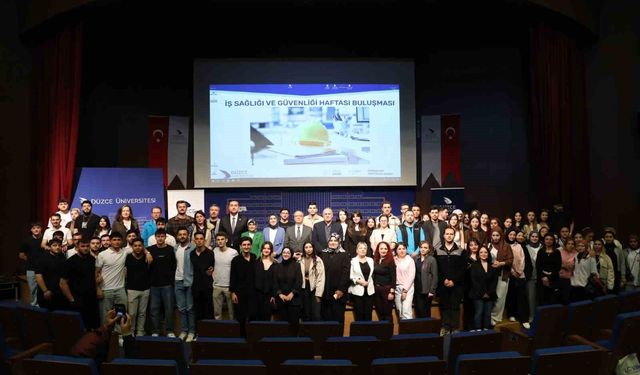 Düzce Üniversitesi'nden iş sağlığı ve güvenliği paneli