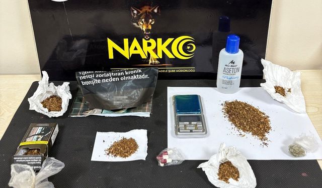 Düzce'de uyuşturucu operasyonunda 3 tutuklama