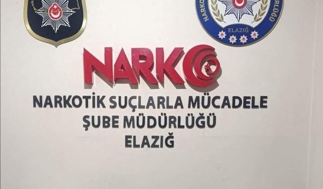 Elazığ'da uyuşturucu operasyonu: 2 şüpheli yakalandı