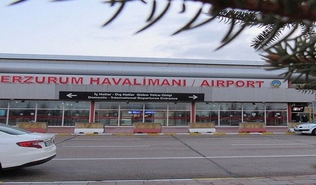 Erzurum Havalimanı'nda nisan ayında 92 bin 107 yolcuya hizmet verildi