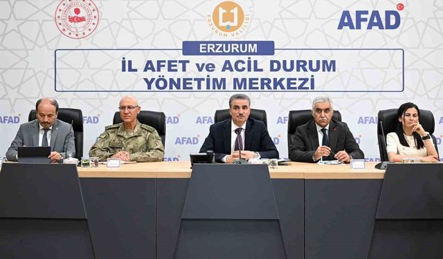 Erzurum'da sığınaklar masaya yatırıldı