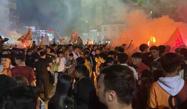 Galatasaray'ın şampiyonluğu Kastamonu'da coşkuyla kutlandı