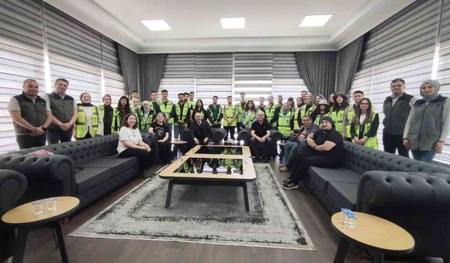 Genç mühendis adayları Çanakkale'de sahaya çıktı