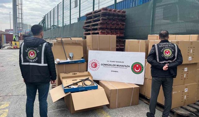 Gümrük Muhafaza ekipleri, 4 ayda 34,2 milyar lira değerinde kaçak eşya ve uyuşturucu ele geçirdi